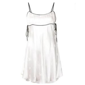 Alice Mccall Hotel Lobby Satin Mini Dress